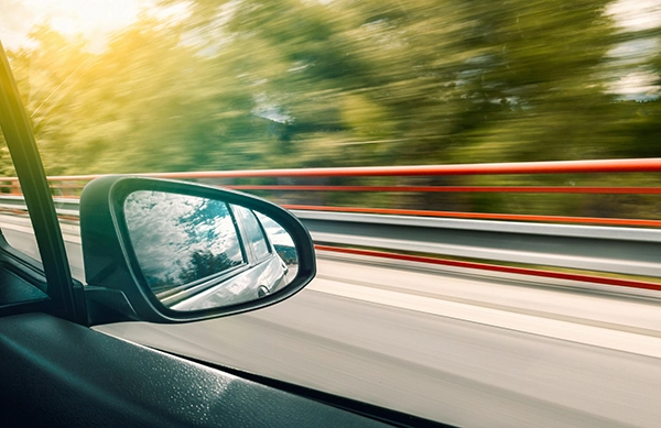 auto in motion